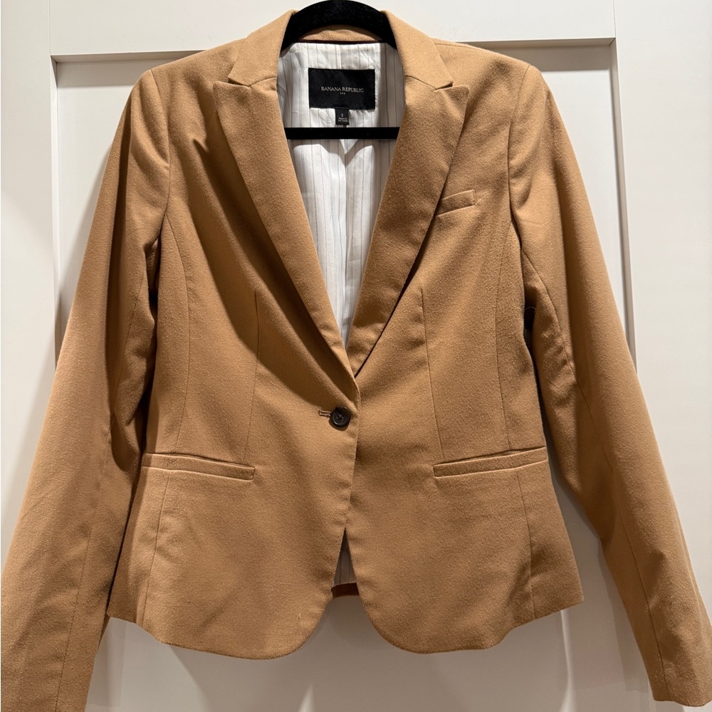 Banana Republic Camel Blazer